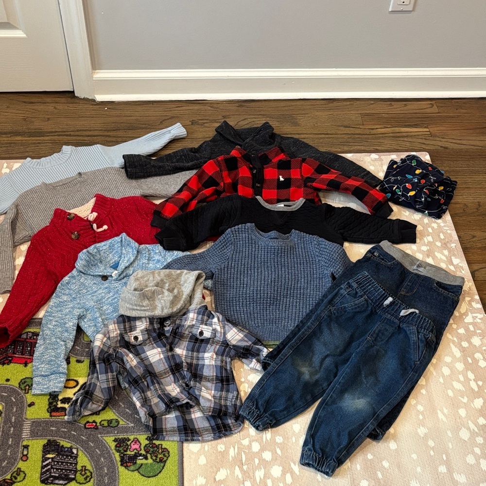 Boys clothing fall/winter 3T lot